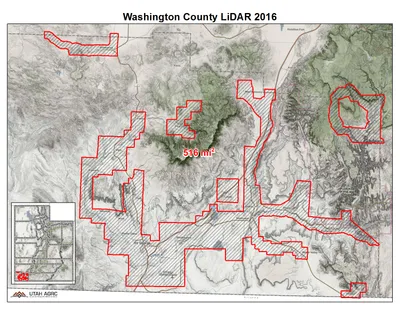 A map with project boundary